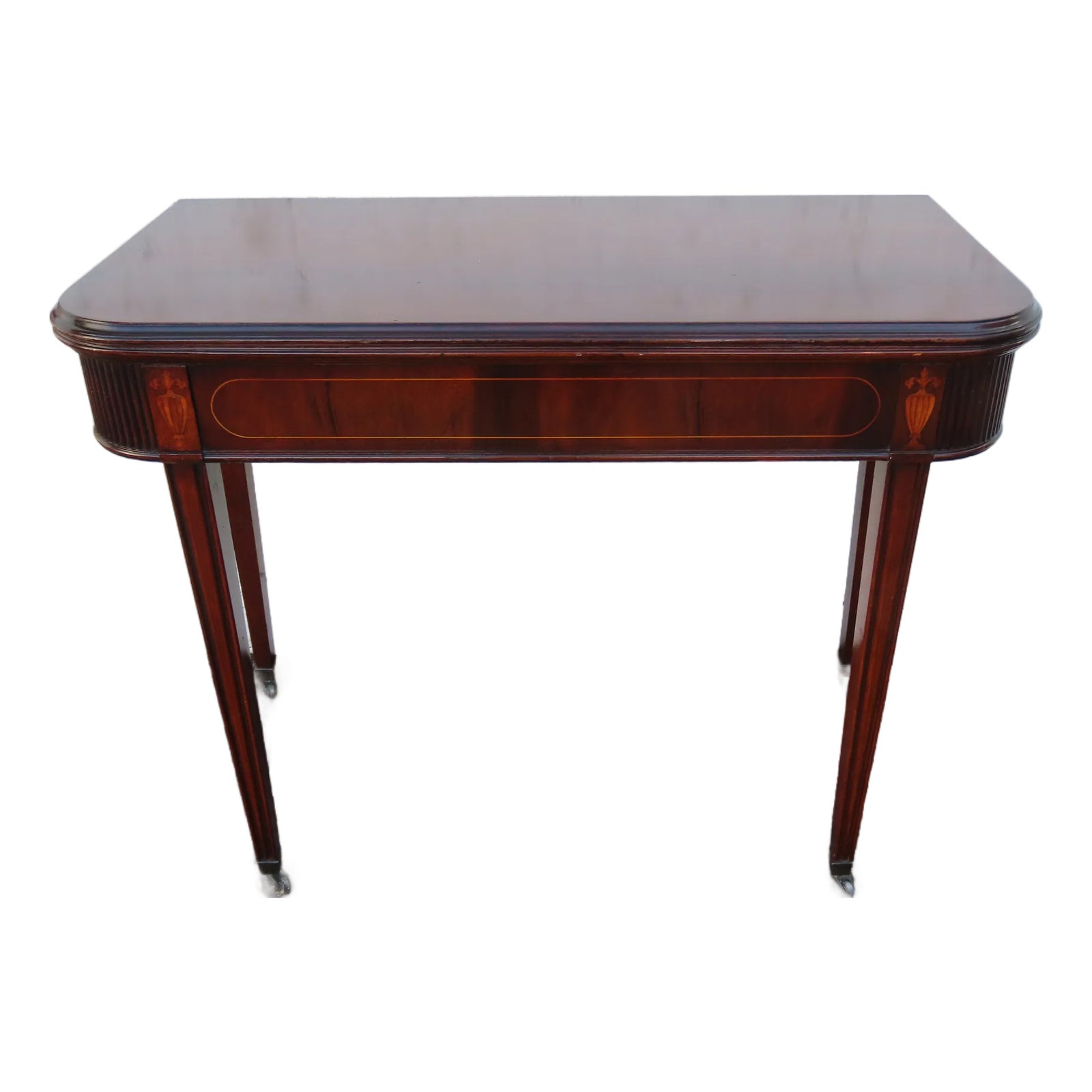 Inlay Extension Console Card Dinette Dining Extension Table 6322 | Chairish