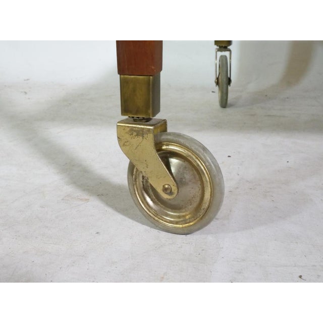 Mid-Century Modern Teak Serving Trolley by Wilhelm Renz, Germany, 1960s For Sale - Image 6 of 7