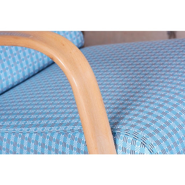 Czech Art Deco H-269 Armchair by J. Halabala for Up Závody, 1930s For Sale - Image 4 of 12