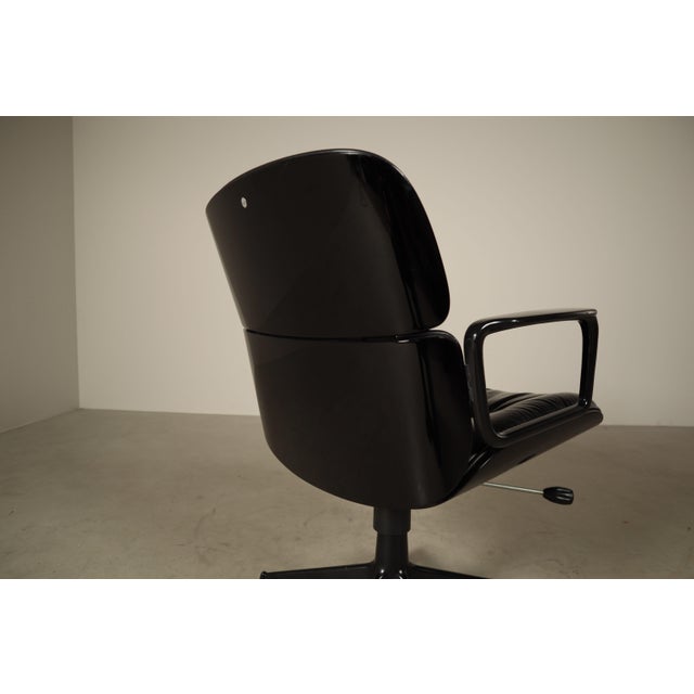 Executive Office Chair by Ennio Fazioli for Mim Roma, Italy, 1970s For Sale - Image 11 of 17