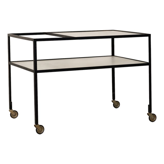 Serving Trolley by Herbert Hierche for Christian Holzäpfel, 1950s For Sale
