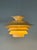 Scandinavian Cream Pendant Lamp with 7 Layers from Jeka, Denmark, 1960s For Sale - Image 13 of 18