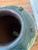 Ceramic 20th Century Hand-Painted Ceramic Urn With Rainforest & Parrot Motif For Sale - Image 7 of 15