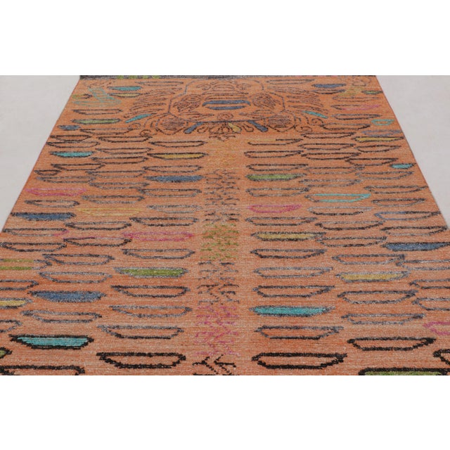 This magnificent 6x10 rug from Rug & Kilim’s Tiger Collection is a vivid, textural piece, hand-knotted in a blend of wool...