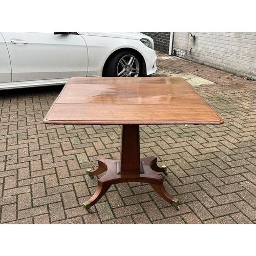 Victorian Mahogany Coffee Table with Drop Sides and Drawer For Sale - Image 10 of 13