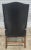 Mid 20th Century Mid 20th Century Kittinger Williamsburg Mahogany Martha Washington Arm Chair Cw13 Black Leather For Sale - Image 5 of 8