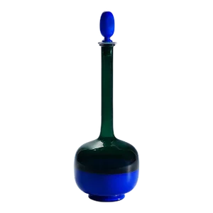 Art Glass Bottle Morandiana by Gio Ponti for Venini Murano