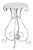 Pr. Vintage Metal Garden Pedestals For Sale - Image 10 of 12