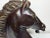 Mid-Century Italian Expressive Bronze Horse Head Sculpture C1950 After Raffaello Romanelli For Sale - Image 12 of 16