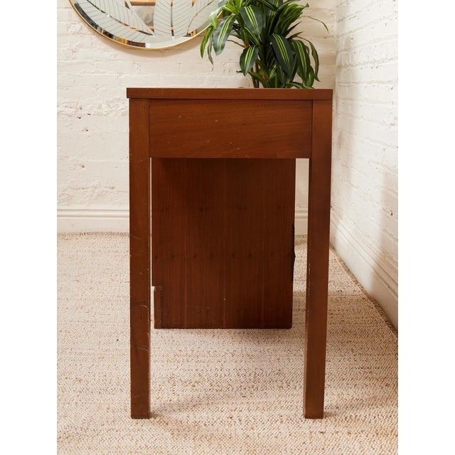 Vintage 4 Drawer Mid Century Desk For Sale - Image 11 of 11