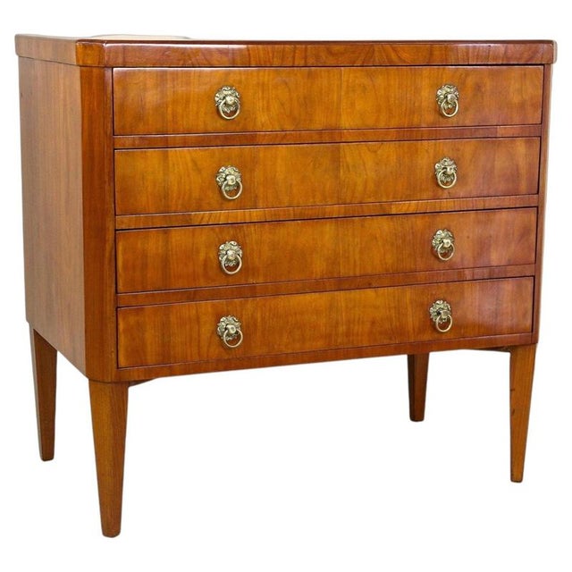 Austrian Biedermeier Cherrywood Chest of Drawers, 1830s For Sale - Image 15 of 15