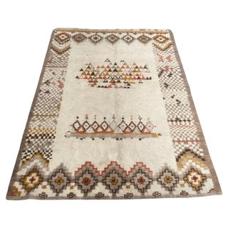 Art Deco Moroccan Rug, 1940s For Sale