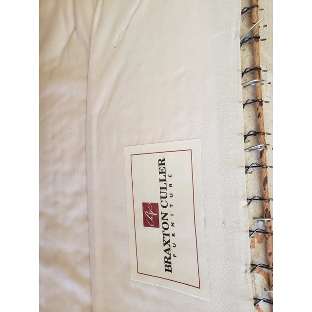 Cream 1990s Braxton Culler Lounge Chair For Sale - Image 8 of 9