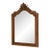 19th Century France Tan Wood Mirror For Sale
