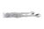 Silver Silver Sugar Tongs with Engraving on Both Sides For Sale - Image 8 of 8