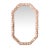 Large Vintage Shell-Encrusted Wall Mirror – Coastal / Hollywood Regency / Organic Modern For Sale