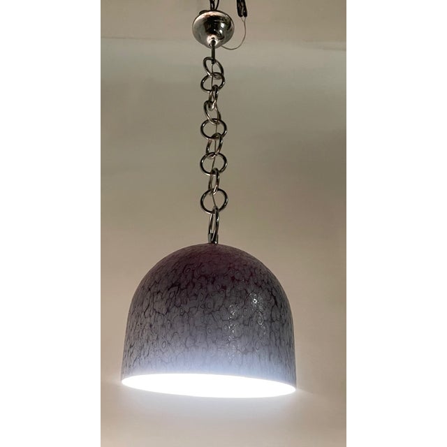 Murano Glass Light Pendant Series Neverrino by Gae Aulenti, 1970s For Sale - Image 10 of 14