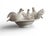 Vintage-Style Italian Ceramic Dove Bowl - Hand-Finished For Sale In West Palm - Image 6 of 9