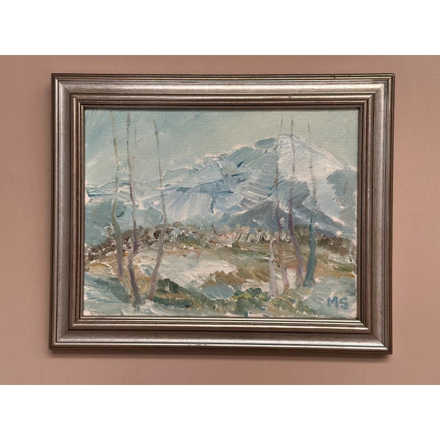 Maja Sjöberg, Nature Scene, 1950s, Oil on Canvas, Framed For Sale - Image 12 of 18