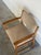 Oak Armchair With Upholstered Seat Danish Mid-Century Modern Vintage For Sale - Image 10 of 11