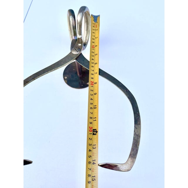 Brass Ice Block Wall Mount Holder – Industrial Cold Storage Hardware For Sale - Image 11 of 11