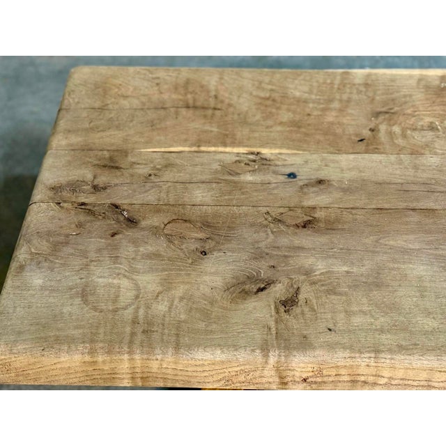 Large French Oak Dining Table, 1920 For Sale - Image 16 of 18