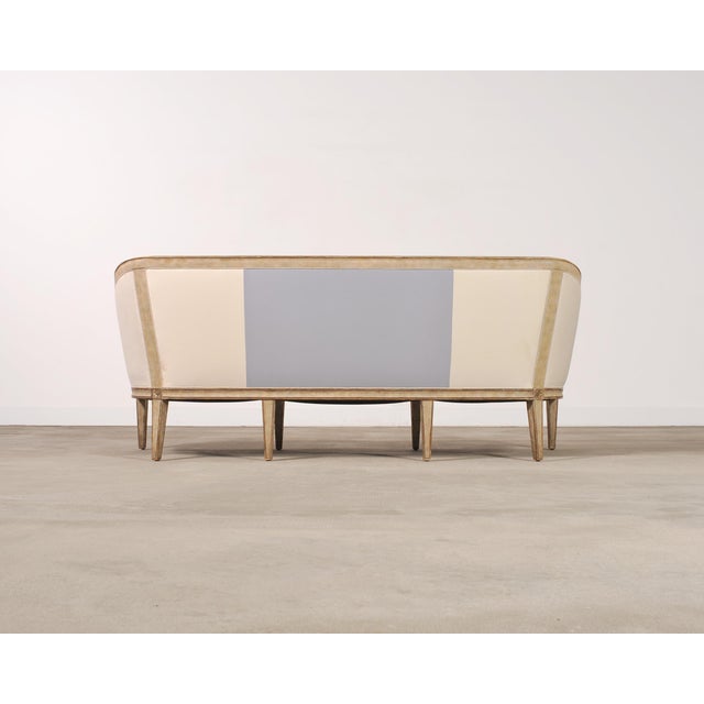 Dennis & Leen Neoclassical Style Italian Settee Cabriole Sofa For Sale - Image 17 of 17