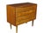 A Swedish MId Century Modern teak chest of drawers with four long drawers and rich original patina.