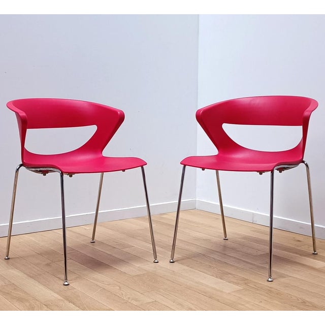 Set of Kicca Chairs from Kastel For Sale - Image 9 of 9