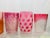 1930s Rare Antique Circa 1930s Art Glass Tumblers Set of 8 For Sale - Image 5 of 11