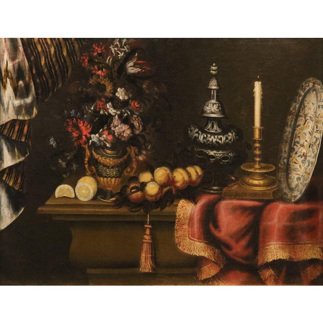 Antonio Tibaldi, Still Life 1670, Oil on Canvas For Sale - Image 15 of 15