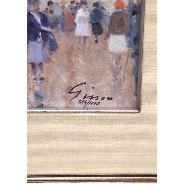 Late 20th Century Late 20th Century Limited Edition Paris Arc-De-Triomphe Print by Andre Gisson For Sale - Image 5 of 14
