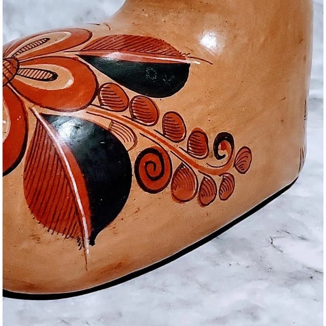 Vintage Tonala Pottery Lion Ca Figurine For Sale - Image 9 of 9