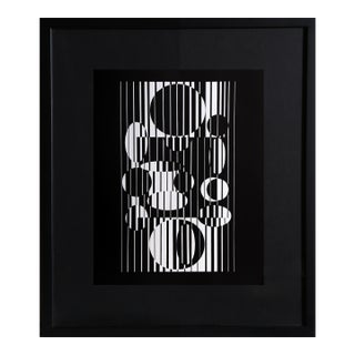 Victor Vasarely, Iaca, Offset Lithograph For Sale