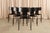Black Vintage Ebonized Anziano Chair Attributed to John Hutton for Donghia, Set of 6 For Sale - Image 8 of 13