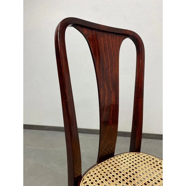 Secession Dining Room Chair by Otto Prutscher for Thonet, 1890s For Sale - Image 3 of 14
