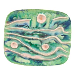 Polish Wall-Mounted Ceramic Relief by Leszek Dutka, 1972 For Sale
