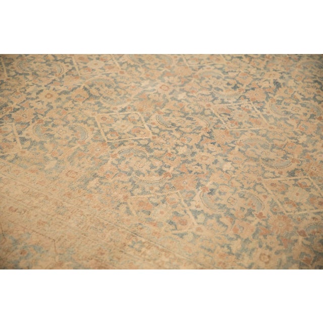 Old New House Vintage Tea Washed Tabriz Carpet - 9'10" x 17'8" For Sale - Image 4 of 13