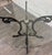 Vintage Hollywood Regency Style Wrought Iron and Glass Center Breakfast Table For Sale - Image 12 of 12