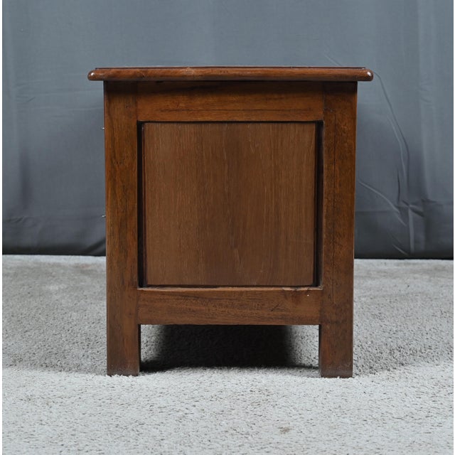 Small Teak Chest from Pondicherry, 1890s For Sale - Image 13 of 18