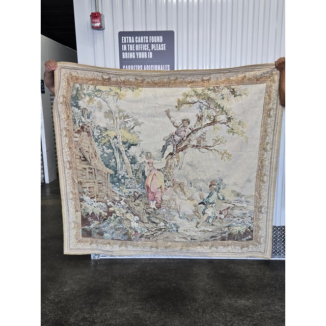 Editions D' Art De Rambovillet French Tapestry machine woven sold as found in good condntion showing normal signs of...