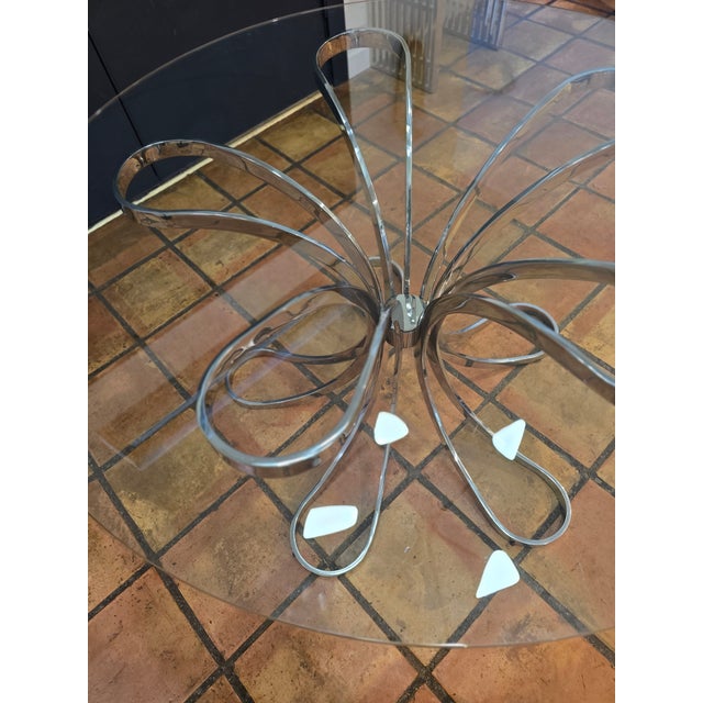 Modern Global Views Flower Dining Table For Sale - Image 3 of 15
