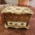 1950s Venetian Giltwood Mirrored Jewelry Box Italy For Sale - Image 9 of 14