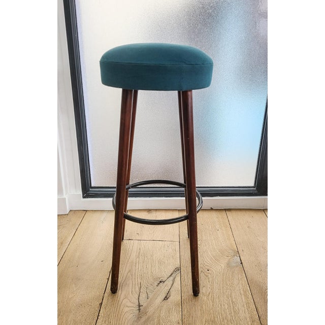 Danish Stools, 1970s, Set of 4 For Sale - Image 4 of 9