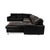Black E200 Leather Corner Sofa from Stressless For Sale - Image 8 of 10