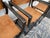 Restoration Hardware 1970s French Director's Dining Chairs | Set of 5 | Chestnut Leather Set of 5 Good Pre-Owned Condition...
