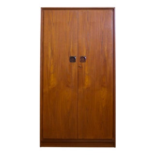 Teak Wardrobe from W, 1960s For Sale