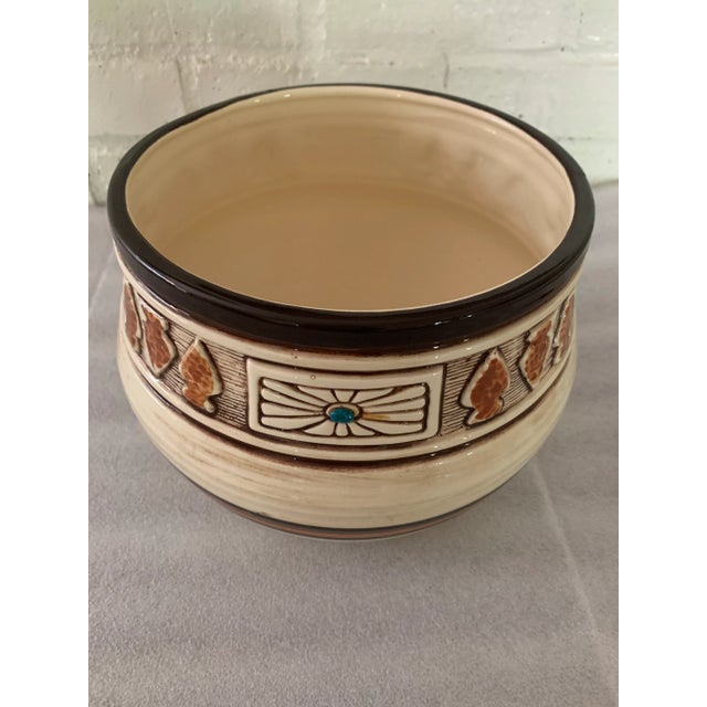 Vintage 1970s Treasure Craft Southwestern Bowl For Sale - Image 12 of 13