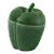 Bordallo Pinheiro Pepper Box, Green, 5" 16 oz For Sale