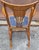 Early 20th Century Victorian Arts and Crafts Pressback Oak & Needlepoint Upholstered Rocking Chair For Sale - Image 4 of 7